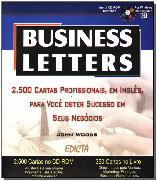 Capa do livro Business Letters, de John Woods