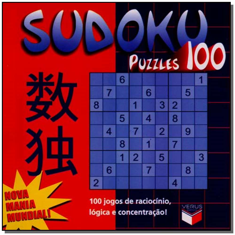 Sudoku Puzzles 100 - 100 Jogos de Raciocínio, Lógica e Concentração!