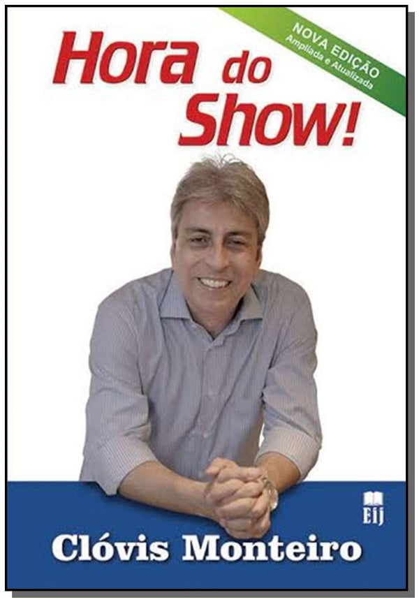 Capa do livro Hora do Show, de Clovis Monteiro