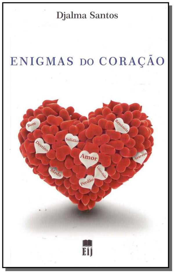 Capa do livro Enigmas do Coração, de Djalma Santos