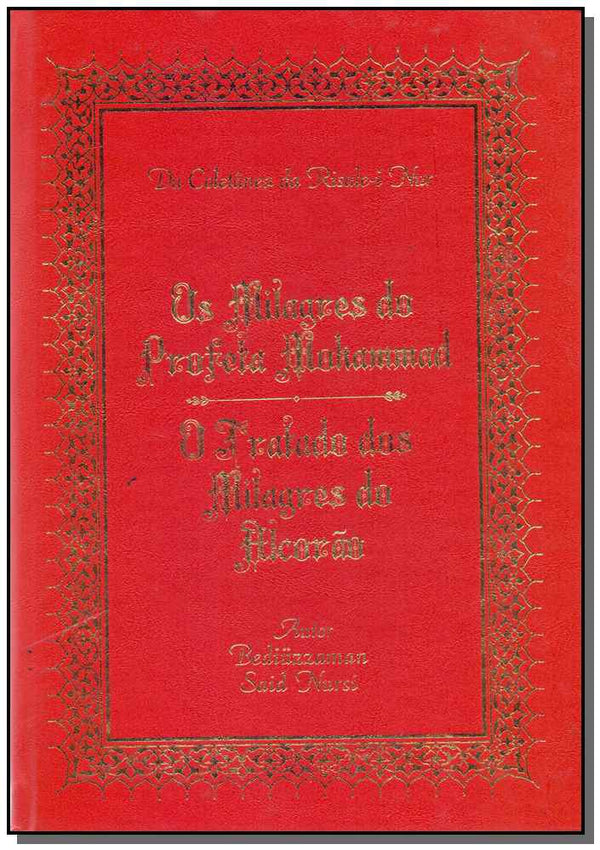 Capa do livro Os Milagres do Profeta Mohammad, de Bediuzzaman Said Nursi