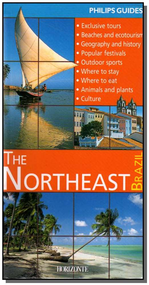 Capa do livro Guia Nordeste-Inglês, de Editora Horizinte