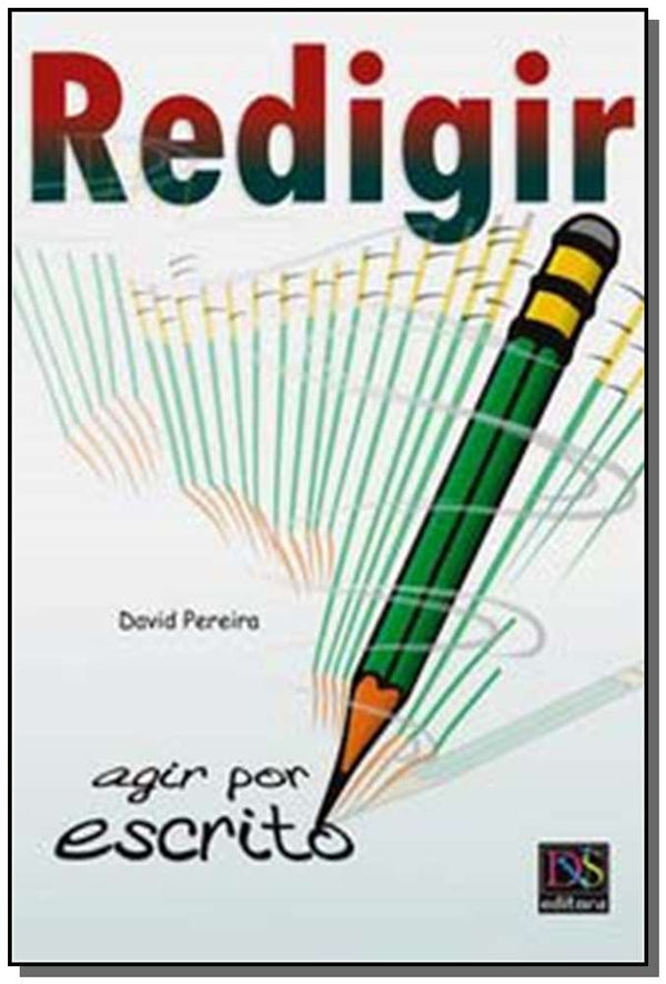 Capa do livro Redigir, de David Pereira
