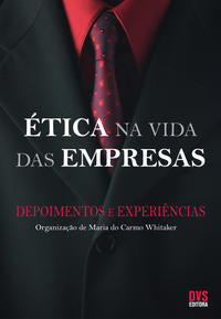 Capa do livro Ética na Vida das Empresas, de Maria do Carmo Whitaker