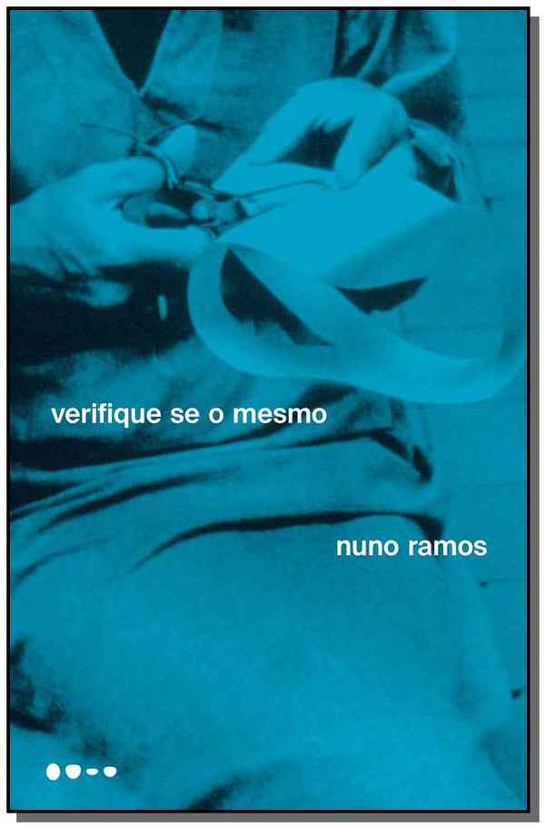Capa do livro Verifique se o Mesmo, de Nuno Ramos
