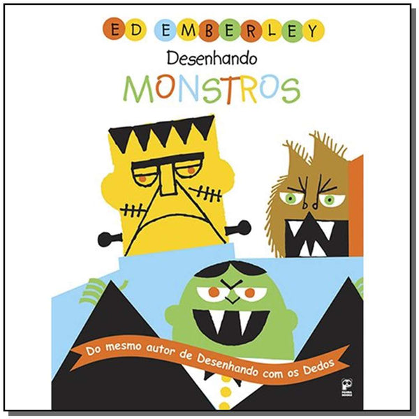 Capa do livro Desenhando Monstros, de Ed Emberley