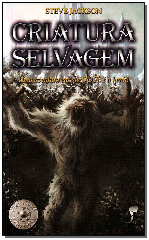 Capa do livro Criatura Selvagem -34439, de Steve Jackson