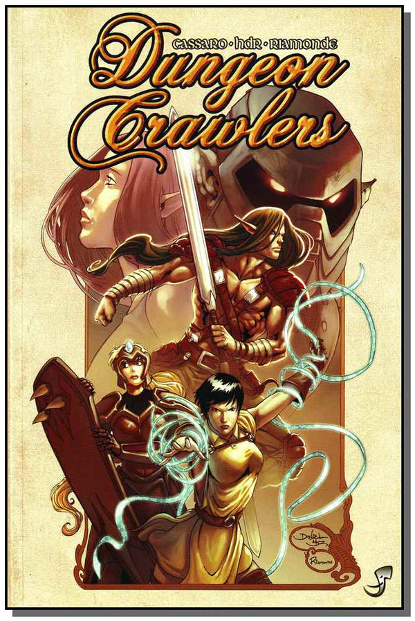Capa do livro Dungeon Crawlers, de Daniel Hdr
