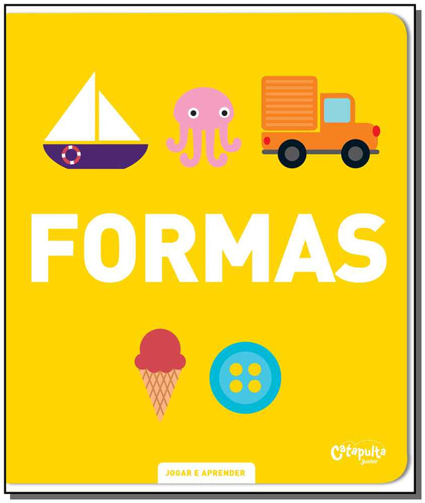 Capa do livro Jogar e Aprender - Formas, de Editora Catapulta