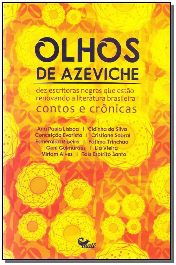 Capa do livro Olhos de Azeviche, de Lisboa; Evaristo; Ribeiro; Guimaraes