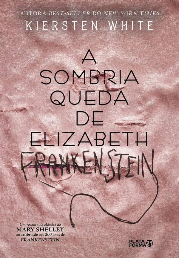 Capa do livro A Sombria Queda de Elizabeth Frankenstein, de Kiersten White