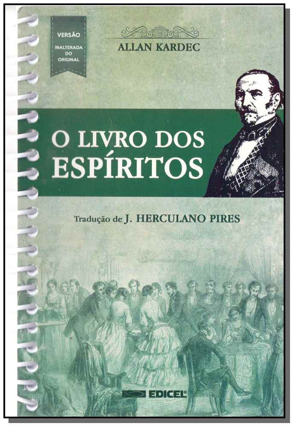 Capa do livro Livro dos Espiritos, o - Espiral, de Allan Kardec