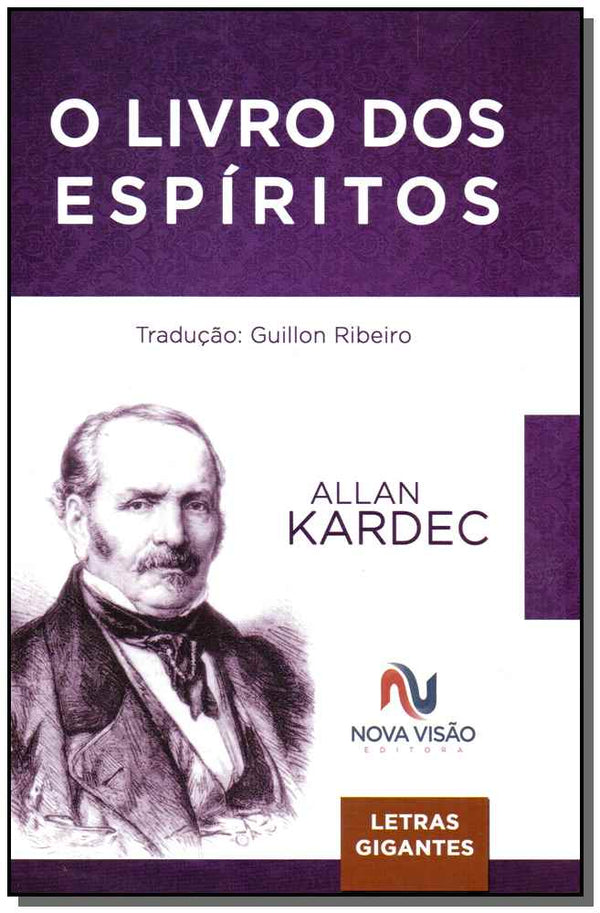 Capa do livro Livro dos Espíritos, o - Letras Grandes, de Allan Kardec