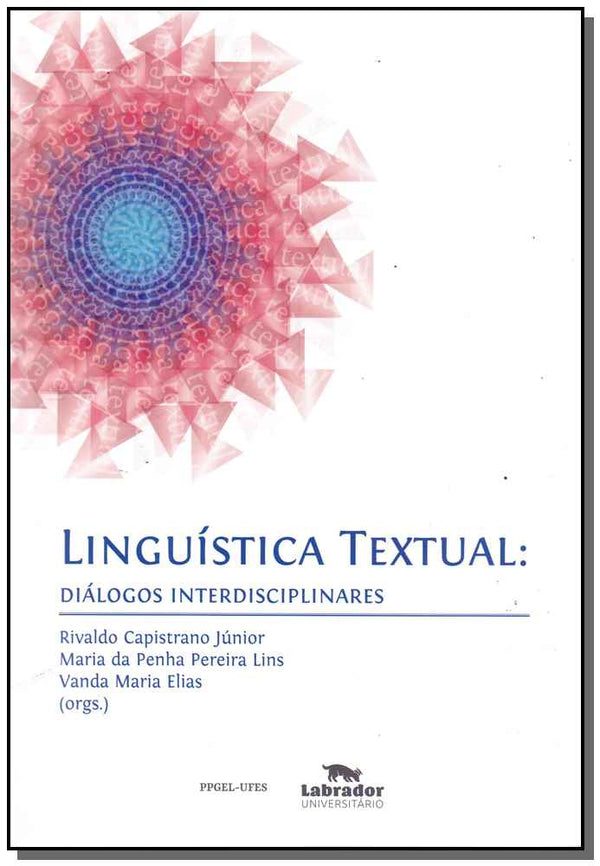 Capa do livro Linguística Textual, de Rivaldo Capistrano Junior (org.)