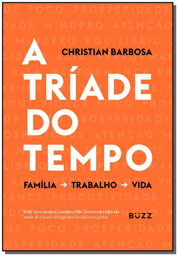Capa do livro A Tríade do Tempo, de Christian Barbosa