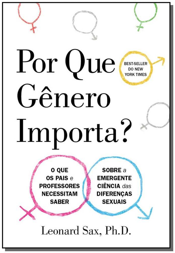 Capa do livro Por que Gênero Importa?, de Leonard Sax