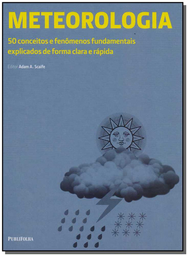 Capa do livro Meteorologia, de Editora Publifolha