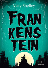 Capa do livro Frankenstein, de Mary Shelley