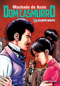 Capa do livro Dom Casmurro - Em Quadrinhos, de Machado de Assis