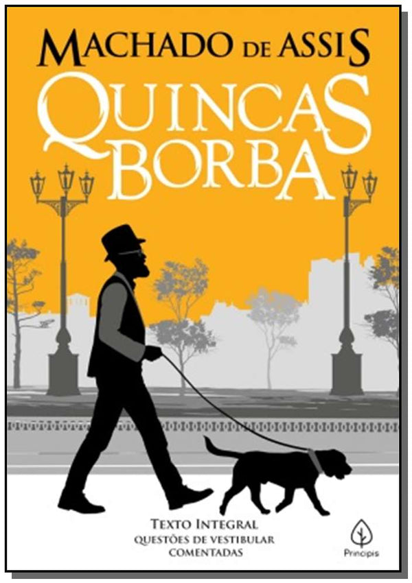 Capa do livro Quincas Borba, de Machado de Assis