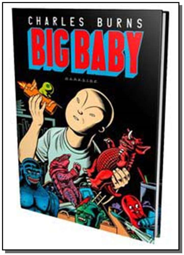 Capa do livro Big Baby, de Charles Burns