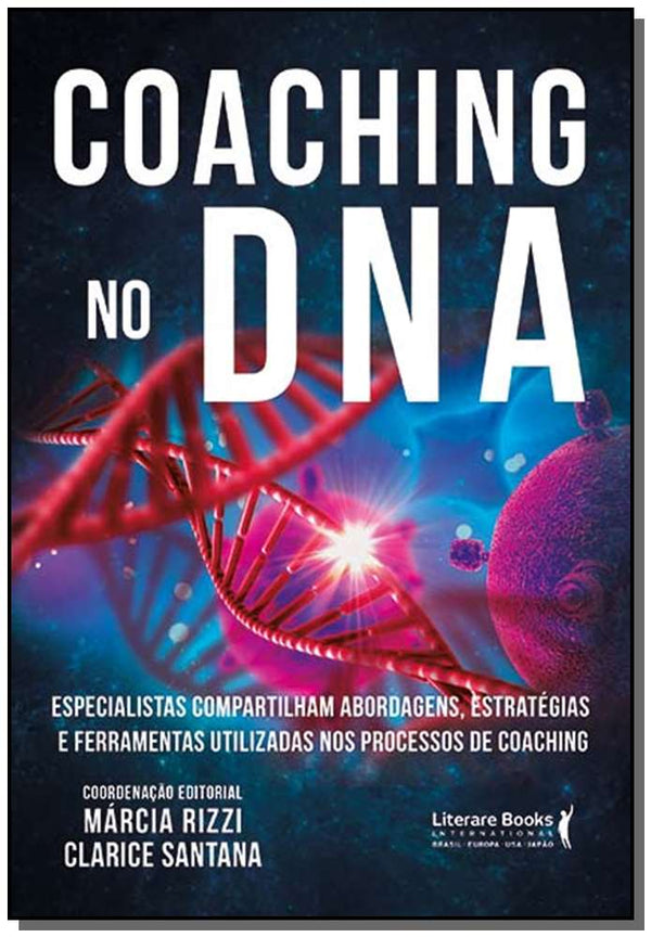 Capa do livro Coaching no Dna, de Marcia Rizzi, Clarice Santana (org.)