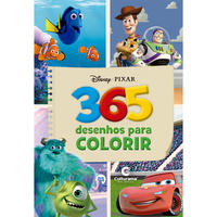 Capa do livro Disney - 365 Desenhos para Colorir - Meninos, de Naihobi Steinmetz Rodrigues