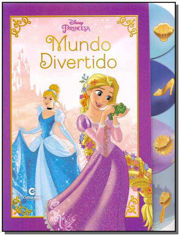 Capa do livro Mundo Divertido - Disney Princesa, de Alberto Dines