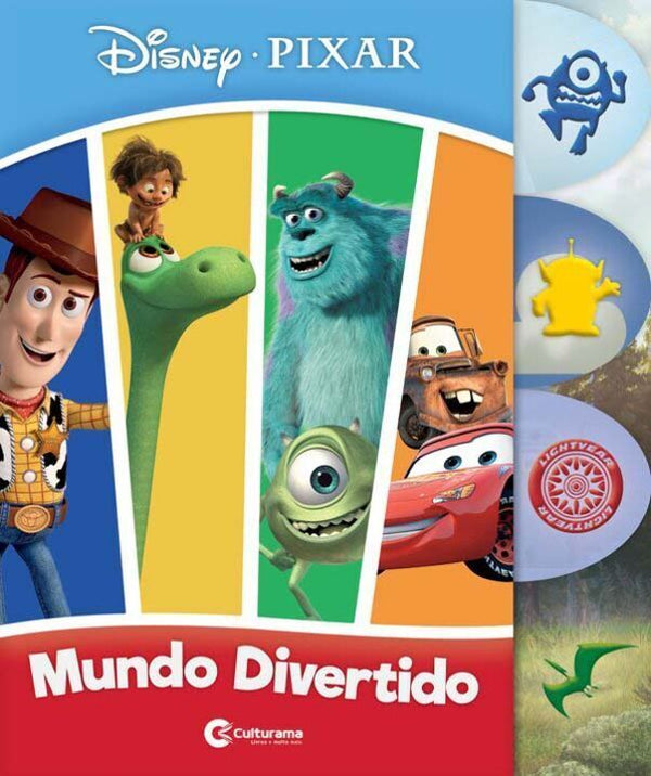 Capa do livro Mundo Divertido - Disney Pixar, de Culturama