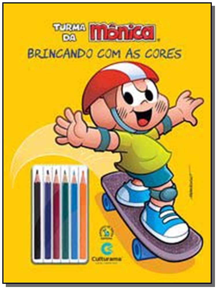 Turma da Mônica - Brincando com as Cores - Cascão