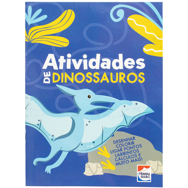 Capa do livro Atividades de Dinossauros: Rosa, de Little Pearl Books