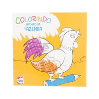 Capa do livro Colorindo Animais: Animais da Fazenda, de Ruth Marschalek Nascimento