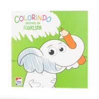 Capa do livro Colorindo Animais: Animais da Floresta, de Ruth Marschalek Nascimento