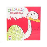 Capa do livro Colorindo Animais: Dinossauros, de Ruth Marschalek Nascimento