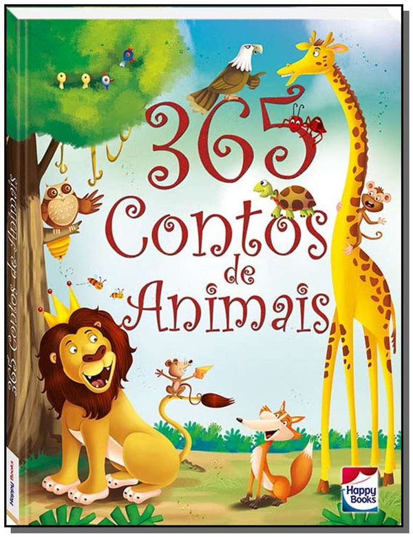 Capa do livro 365 Contos de Animais, de B. Jain Publishers