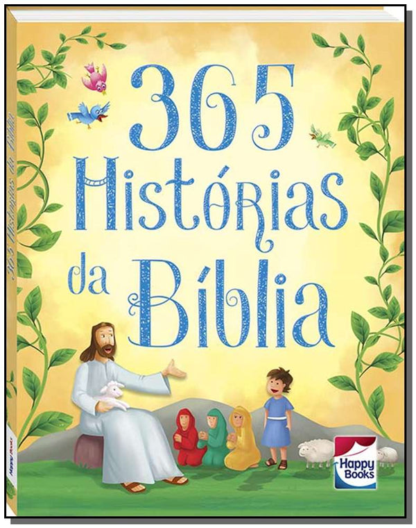 Capa do livro 365 Histórias da Bíblia, de B. Jain Publishers
