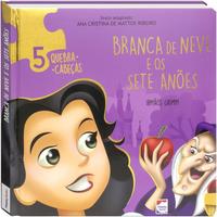 Capa do livro Classicos em Quebra-Cabecas: Branca de Neve, de Editora Happy Books
