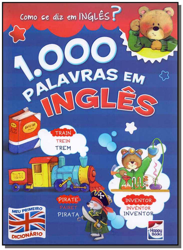 Capa do livro 1000 Palavras em Inglês, de Moon Srl