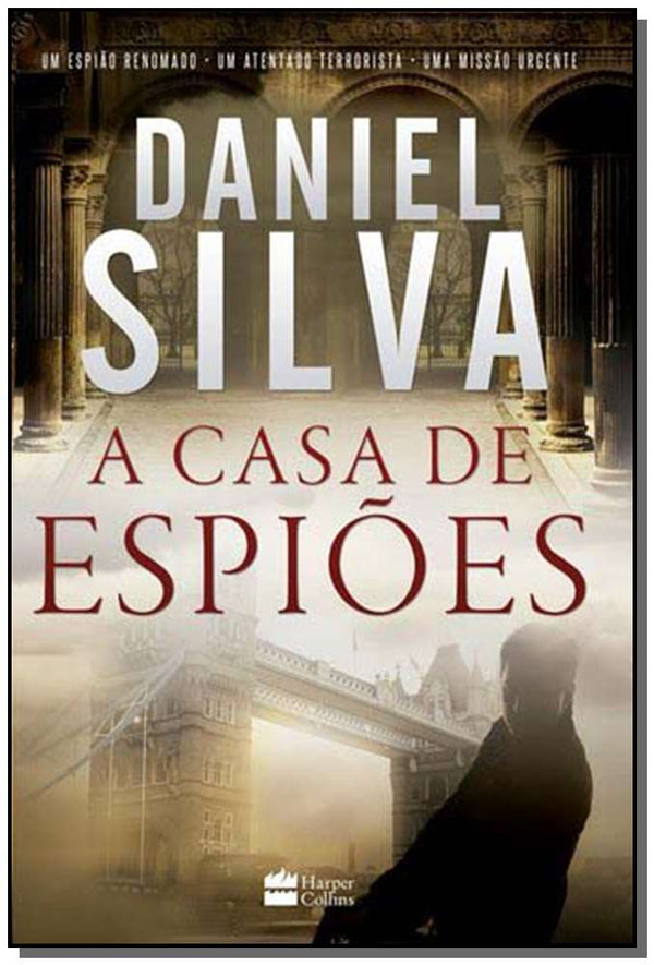 Capa do livro Casa de Espiões, a, de Daniel Silva