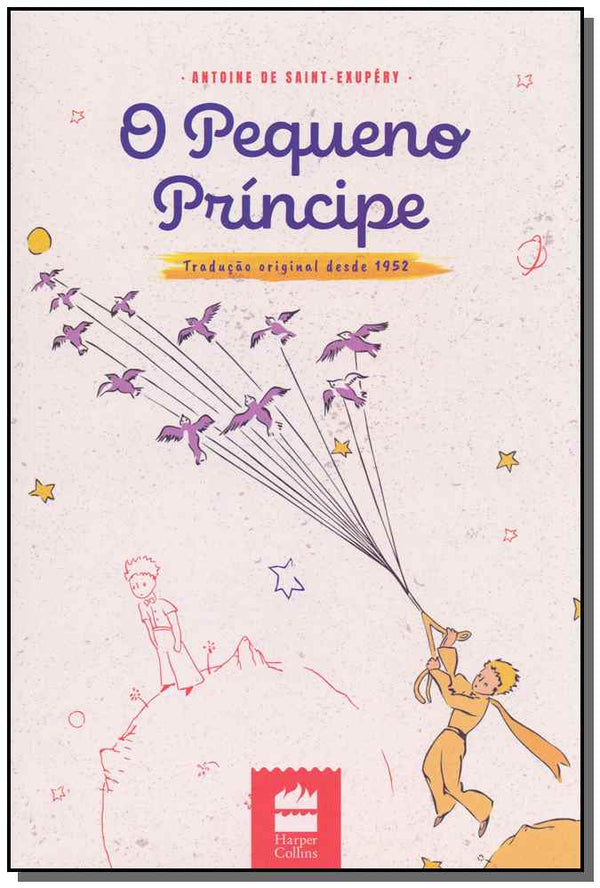 Capa do livro O Pequeno Príncipe, de Antoine de Saint-Exupery