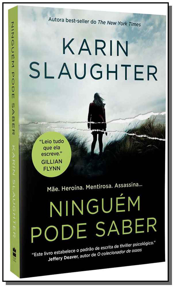 Capa do livro Ninguém Pode Saber, de Karin Slaughter