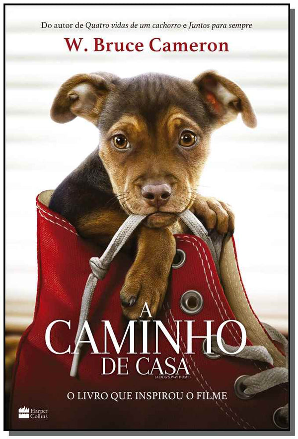 Capa do livro A Caminho da Casa, de W. Bruce Cameron