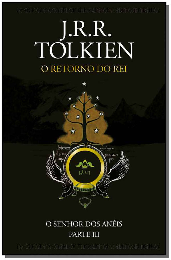 Capa do livro Senhor dos Anéis, o: O Retorno do Rei - Parte III, de J. R. R. Tolkien