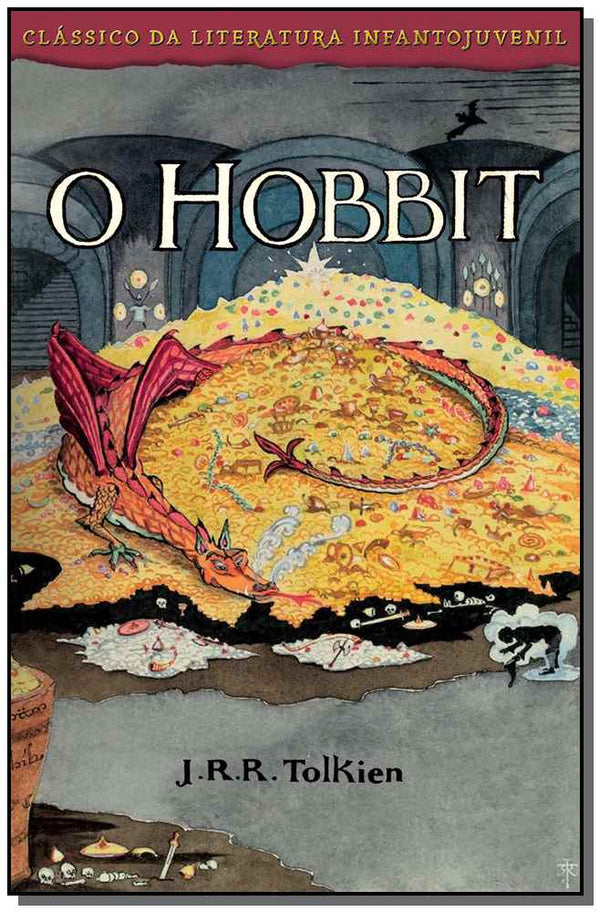 Capa do livro Hobbit, o - Capa Smaug, de J. R. R. Tolkien