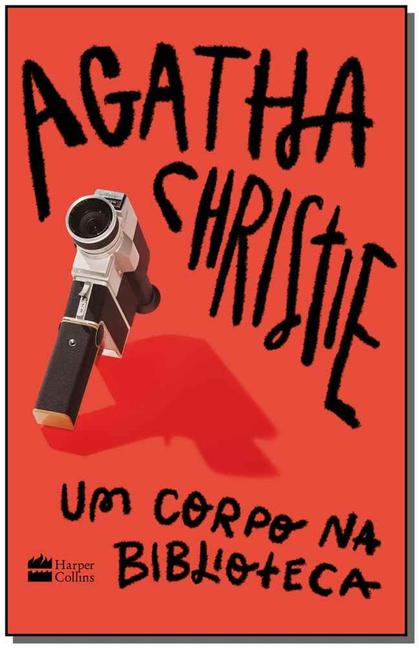 Capa do livro Um Corpo na Biblioteca, de Agatha Christie