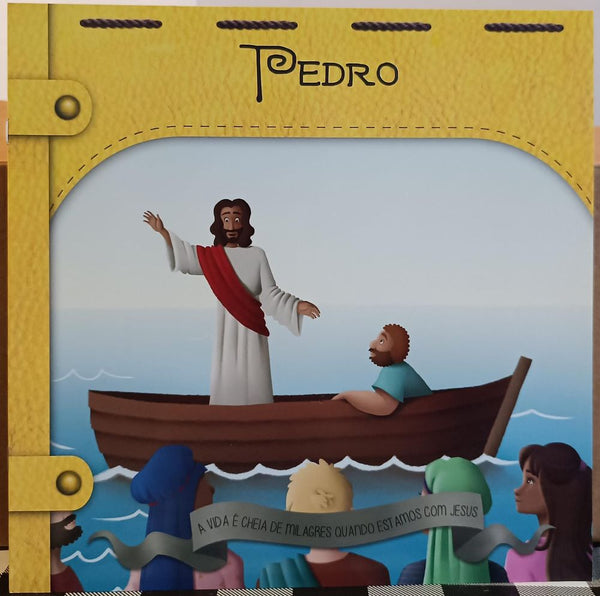 Capa do livro Clássicos Bíblicos - Pedro, de Editora Pe na Letra
