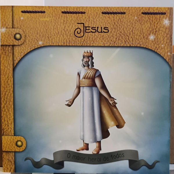Capa do livro Clássicos Bíblicos - Jesus, de Editora Pe na Letra