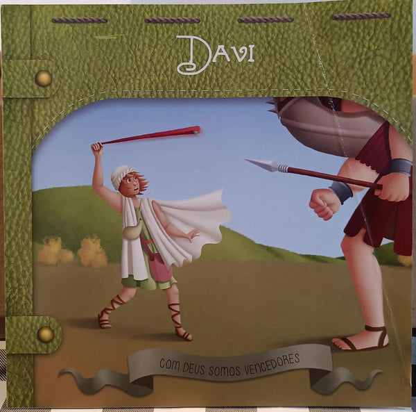 Capa do livro Clássicos Bíblicos - Davi, de Editora Pe na Letra
