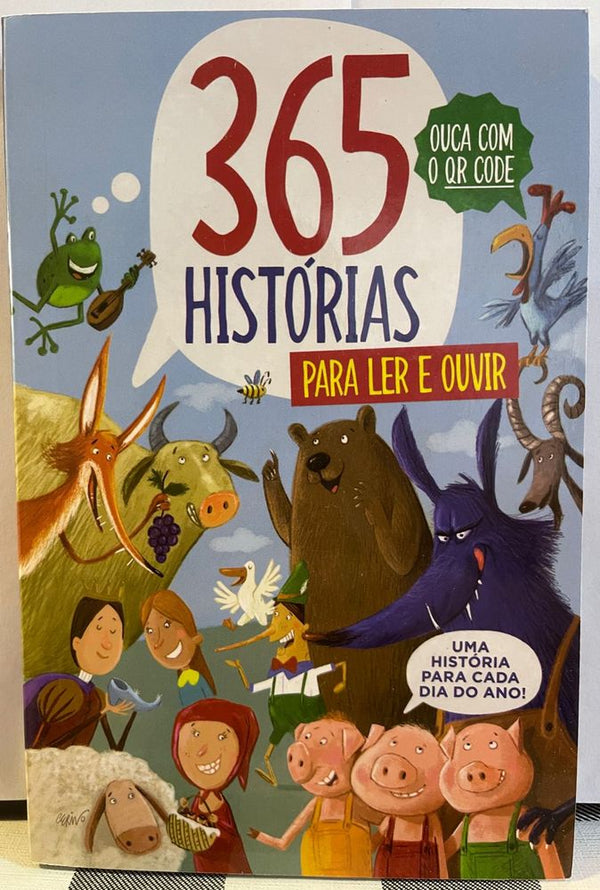 Capa do livro 365 Historias para Ler e Ouvir, de Eleonora Beal