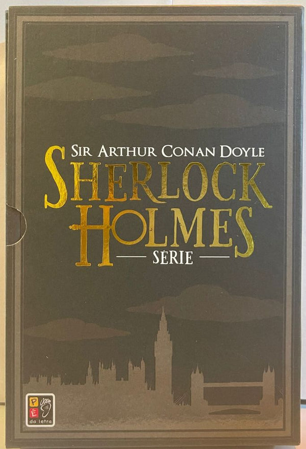Capa do livro Box Sherlock Holmes, de Editora Pe na Letra